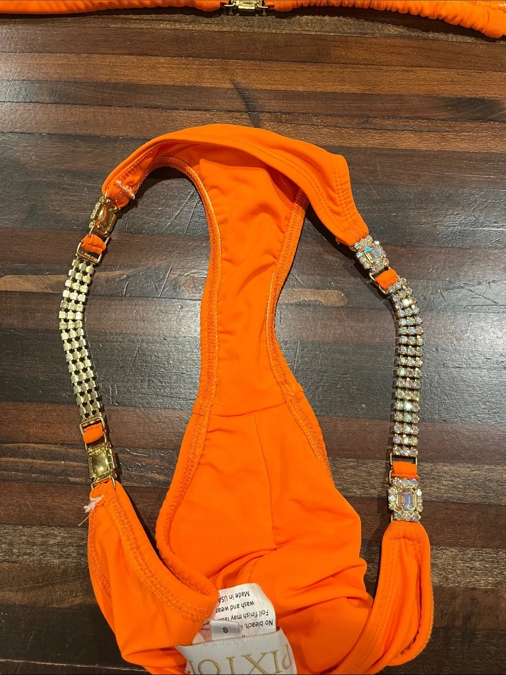 Pixton Custom Pageant and bikini competition Practice suit small